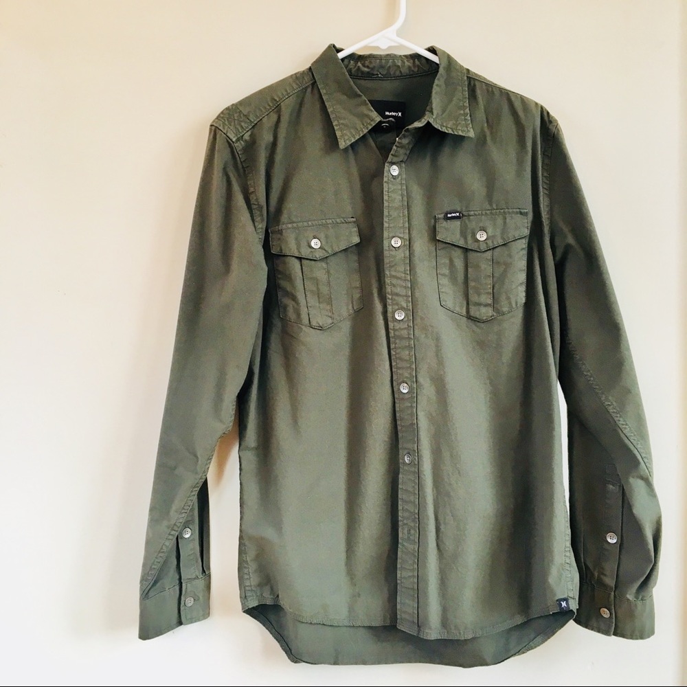 Men’s Hurley Button Down Shirt